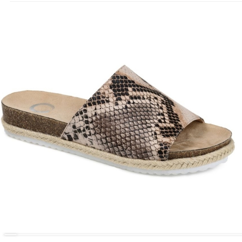 Snake-print Slides